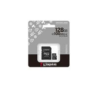Kingston Carte mémoire microSDXC Industrial 128 Go A1 V30 UHS-I U3 (adaptateur SD inclus)
