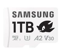 Carte microSD Samsung Sonic le Hérisson™ PRO Plus 1 To Blanc Blanc E