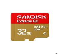 Carte microSD - SANDISK - Extreme GO 32 Go - microSDHC UHS-I - U3 V30 - 100 Mo/s lecture