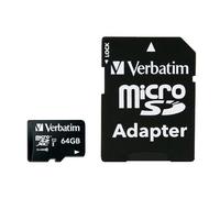 Carte MicroSDHC 64Go+adaptateur Class 10/U1 44084