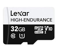 Carte microSDHC - LEXAR - 32 Go - UHS-I Classe 10 - Vitesse de lecture 100 Mo/s - Vitesse d'écriture 45 Mo/s