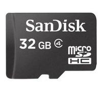 Carte microSDHC SanDisk SDSDQM-032G-B35 32 GB Class 4 G