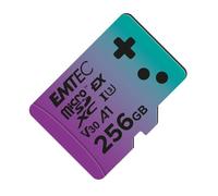Carte MicroSDXC 256GB - EMTEC - Gaming Express - Violet - UHS-I U3 V30 A1 - 880Mb/s - Compatible Nintendo Switch 2