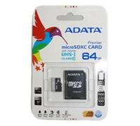 64 Go Carte Mémoire Micro SDXC UHS-1 AData Turb…