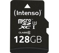 Intenso Carte microSDXC Professional 128 Go Class 10 UHS-I avec adaptateur SD