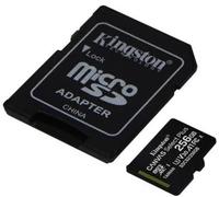 Carte microSDXC Kingston Technology Canvas Select Plus 256 Go 100R A1 C10 + adaptateur