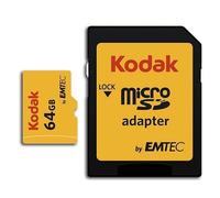 Kodak Carte mémoire microSDXC 64 Go UHS-I U3 V30 Classe 10 650x