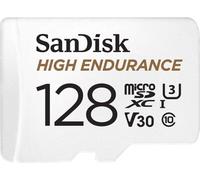 Carte mémoire flash High Endurance - SANDISK - 128 Go - Video Class V30 / UHS-I U3 / Class10
