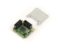 Carte Mini PCI EXPRESS (MiniPCIE) - 2 PORTS SATA 3.0 - CHIPSET ASM1061R - RAID