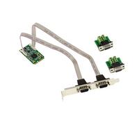Carte Mini PCI Express MiniPCIe 2 ports série RS422 RS485 DB9 EXAR XRV352