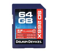 Carte mmoire Delkin SDXC 266X UHS-I (U1) 64 Go (DDSD26664GB-A)