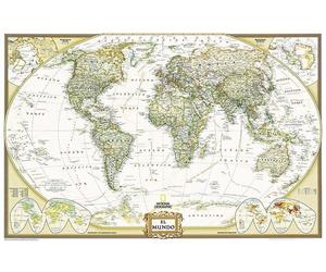Carte mondiale exécutive 2005 en espagnol