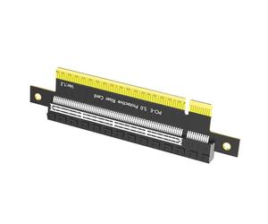 Carte montante de protection PCIE 5.0 X16 à vitesse rapide pour les jeux et le montage vidéo avec amélioration de la dissipation de la chaleur de refroidissement supérieure