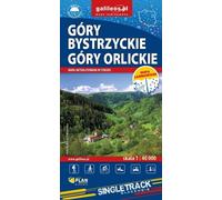 Carte - Monts Bystrzyckie et Orlickie 1:40 000