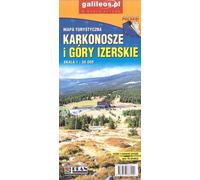 Carte - Monts des Géants et montagnes israéliennes 1:50 000
