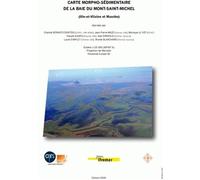 Carte morpho-sédimentaire de la baie du Mont Saint-Michel Ille-et-Vilaine et Manche - Chantal Bonnot-Courtois - Ifremer - broché - Atlas / carte