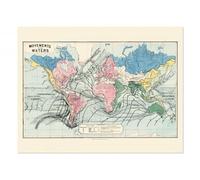Carte - Mouvements des eaux - Movements of the Waters Edition bilingue français-anglais - James Reynolds - Reliefs Editions - Coffret - Atlas / carte