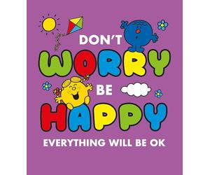 Carte Mr Men and Little Miss « Don't Worry Be Happy » avec inscription « Everything will be ok »