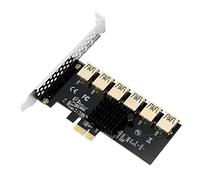 Carte multiplicateur PCI-E 1X vers 6 PCI-E USB 3.0 pour Bitcoin Mining