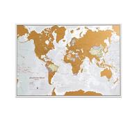 Carte murale à gratter (en anglais) - Monde - 84 x 59 cm | Maps International