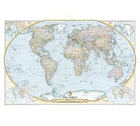 Carte murale - Carte du monde du 125e anniversaire | National Geographic POD - Paper