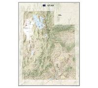 Carte murale de l'Utah, en tube | National Geographic