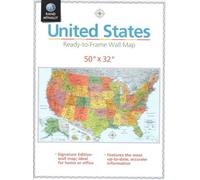 Carte murale des États-Unis, édition Signature (pliée) | Rand McNally