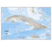 Carte murale (en anglais) - Cuba - 91 x 61 cm | National Geographic - papier