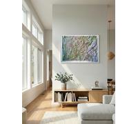 Carte murale en relief - Annecy & Mont Blanc - 113 x 80 cm | IGN