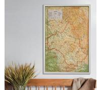 Carte murale en relief - Aveyron - 41 cm x 61 cm | 3D Map