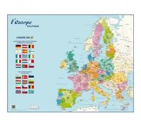 CARTE MURALE EUROPE POLITIQUE 66X84,5 cm BOUCHUT