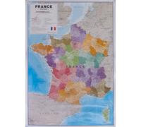 Carte murale - France administrative - 84 x 119 cm | Maps International