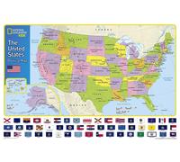 Carte murale - Les États-Unis pour les enfants | National Geographic