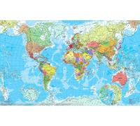 Carte murale - Monde politique - 1/40M (100 x 61,5 cm) | IGN - Plastifiée