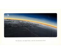 Carte murale physique - Rocheuses, Hautes Plaines et Ouest intermontagnard (24" x 42") | Raven Maps - Papier