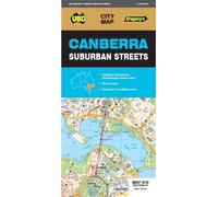 Carte n° 259 - Banlieue de Canberra | UBD Gregory'ss