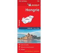 Carte Nationale Hongrie / Hongarije 1/400000 - Collectif Michelin - Michelin Travel Partner - broché - Atlas / carte