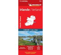 Collectif Michelin – Carte nationale Irlande – Échelle 1:400 000 – Broché