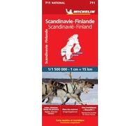 Carte NATIONAL Scandinavie, Finlande