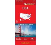 Collectif Michelin – Carte Nationale USA – 1/3 450 000 – Broché