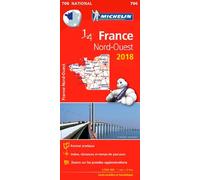 CARTE NATIONALE 706 FRANCE NORD-OUEST 2018