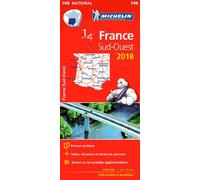 CARTE NATIONALE 708 FRANCE SUD-OUEST 2018