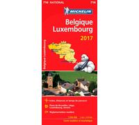 CARTE NATIONALE 716 BELGIQUE LUXEMBOURG 2017