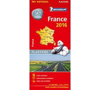 CARTE NATIONALE 791 FRANCE 2016 - PLASTIFIEE