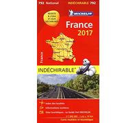 CARTE NATIONALE 792 FRANCE 2017 - INDECHIRABLE