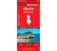 Carte Nationale Albanie