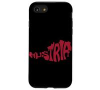 Carte Nationale autrichienne Patriotique de l'Autriche Fan Pride Heritage Coque pour iPhone SE (2020) / 7/8