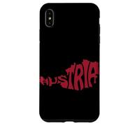 Carte Nationale autrichienne Patriotique de l'Autriche Fan Pride Heritage Coque pour iPhone XS Max