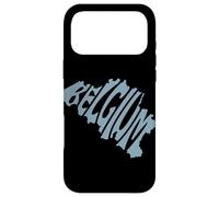 Carte Nationale Belge Patriotique de la Belgique Fan Pride Heritage Coque pour iPhone 17 Pro Max