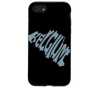 Carte Nationale Belge Patriotique de la Belgique Fan Pride Heritage Coque pour iPhone SE (2020) / 7/8